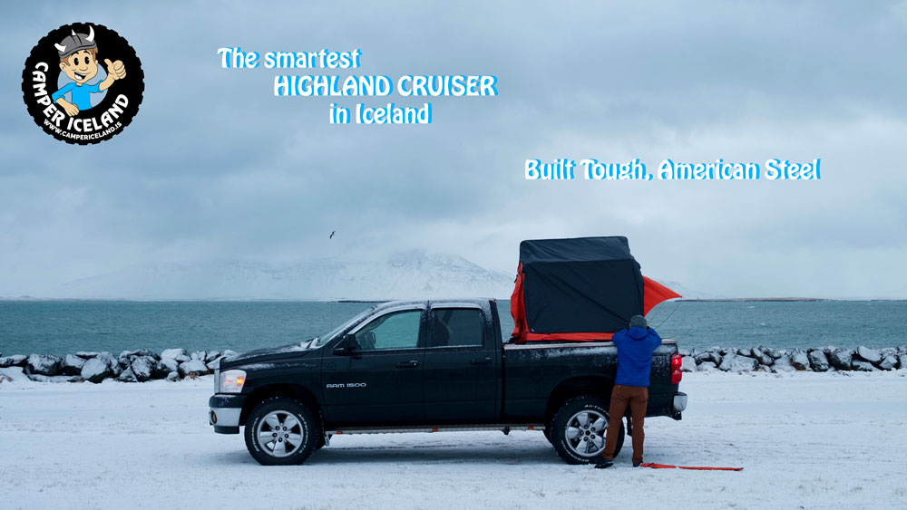 Highland Camper just arrived in Iceland