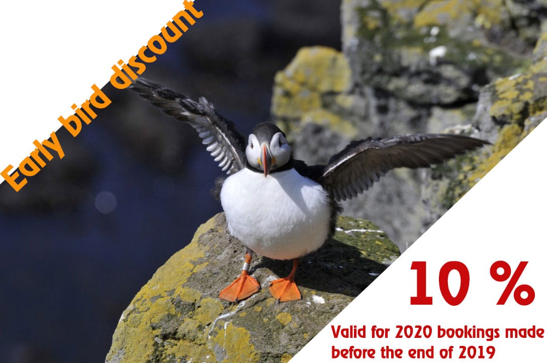 10 % Early bird discount
