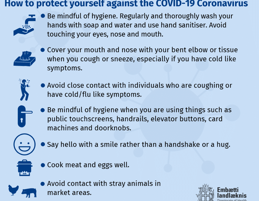 Informazioni COVID dall’Islanda