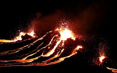 VOLCANO HAS ERUPTED
