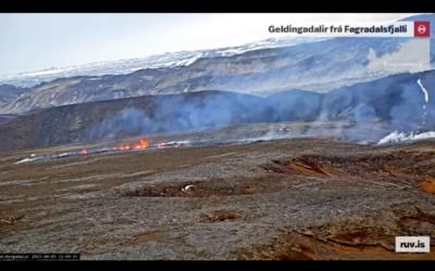 Second Volcano Erupted