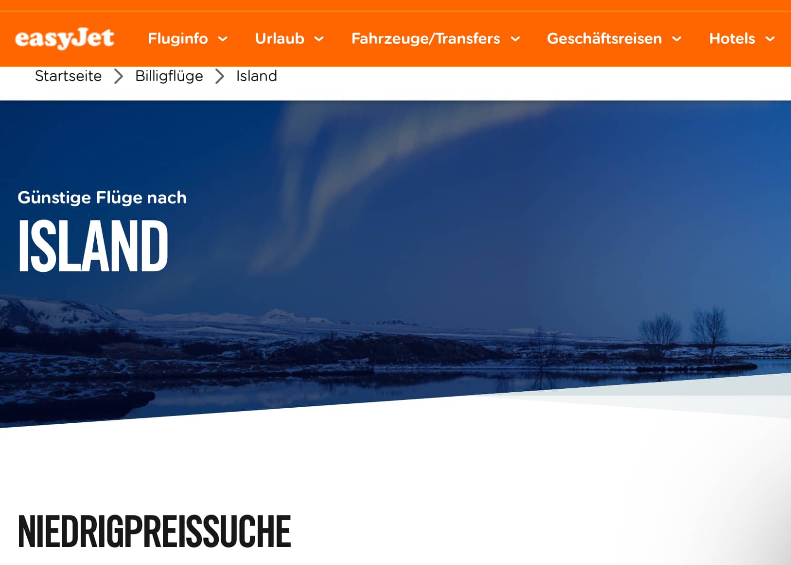 Von Basel nach Island ab 30 €, jetzt Flug und Camper buchen