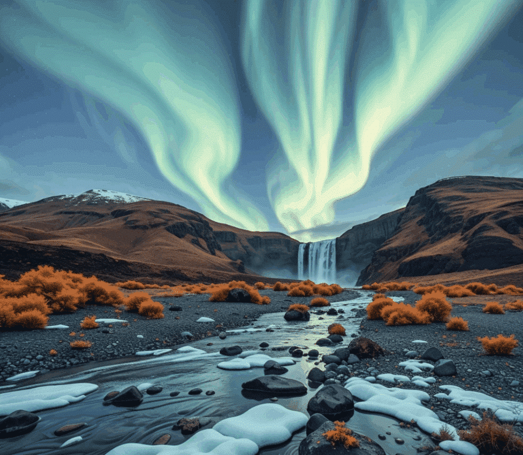 🍂 Scopri la magia autunnale dell'Islanda: l'aurora boreale ti aspetta! 1 aurora boreale Islanda
