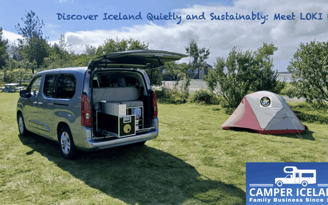 Ti presentiamo il LOKI E - il primo camper elettrico d’Islanda!