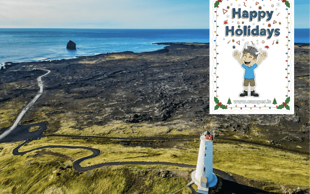 Auguri di Natale dal Camper Islanda