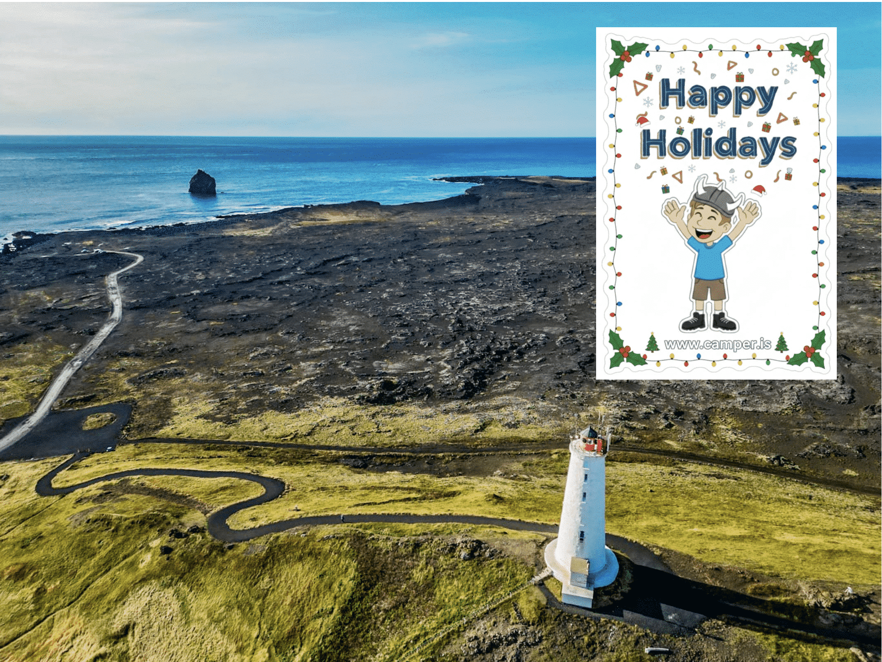 Herzliche Weihnachtswünsche von Camper Island