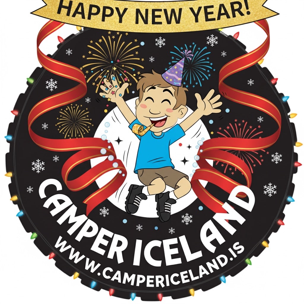 Gleðilegt nýtt ár - Frohes neues Jahr von Camper Island!