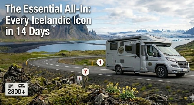 Camper & Motorhome Rental Iceland | The Adventure Menu 11 The “Essential” All-In Circle (14 Days)