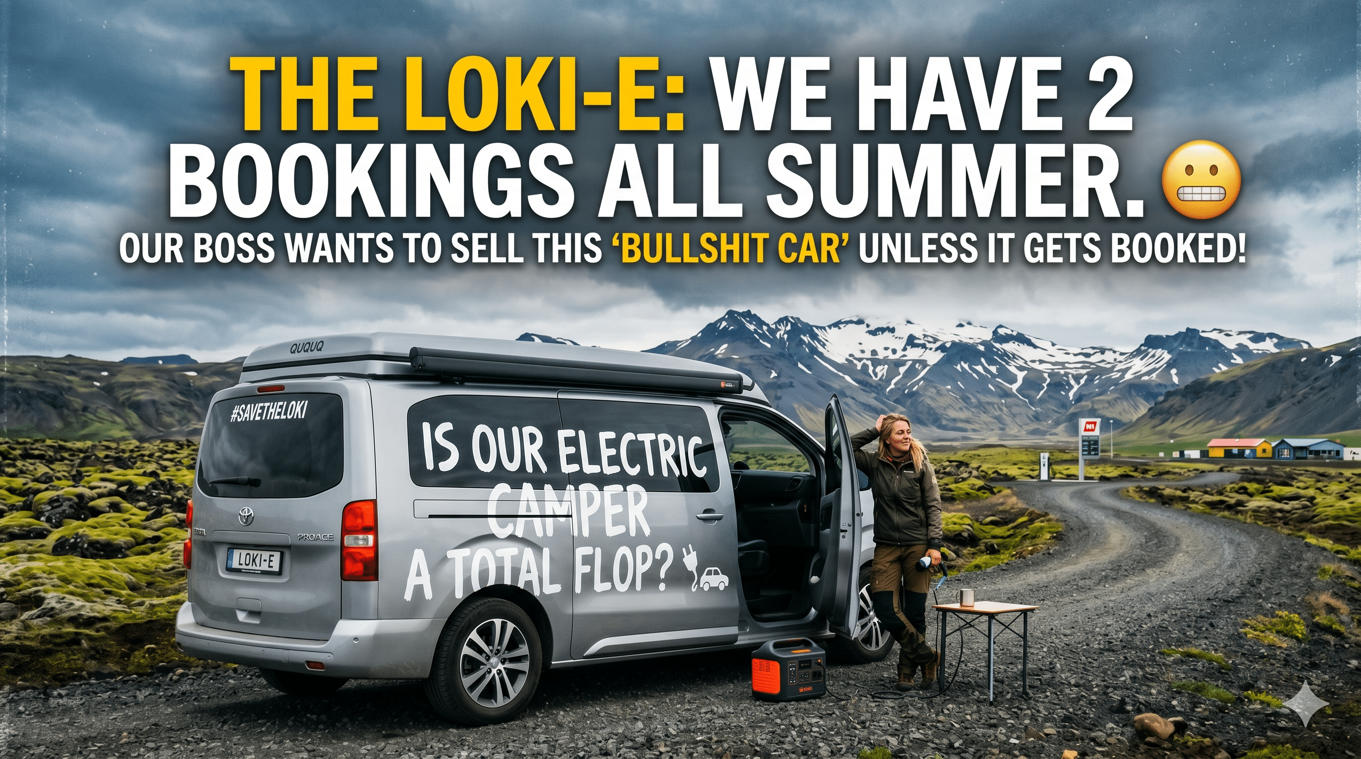 Camper Islanda - IL MARCHIO 1 IL NOSTRO LOKI-E È UN FLOP TOTALE? ONESTAMENTE… FORSE