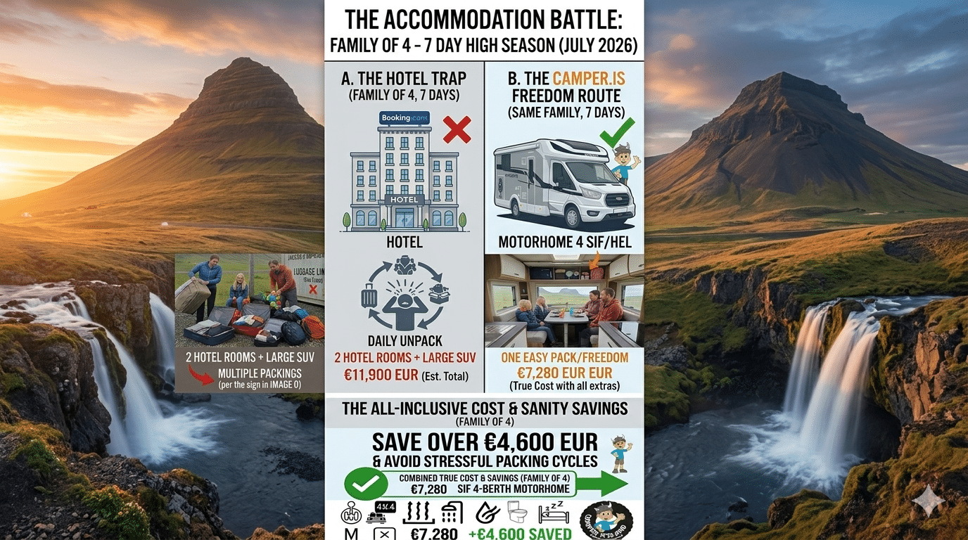 Camper & Motorhome Rental Iceland | The Adventure Menu 3 Is Iceland Too Expensive? 2026 Budget Hack (Hotels vs Campers)