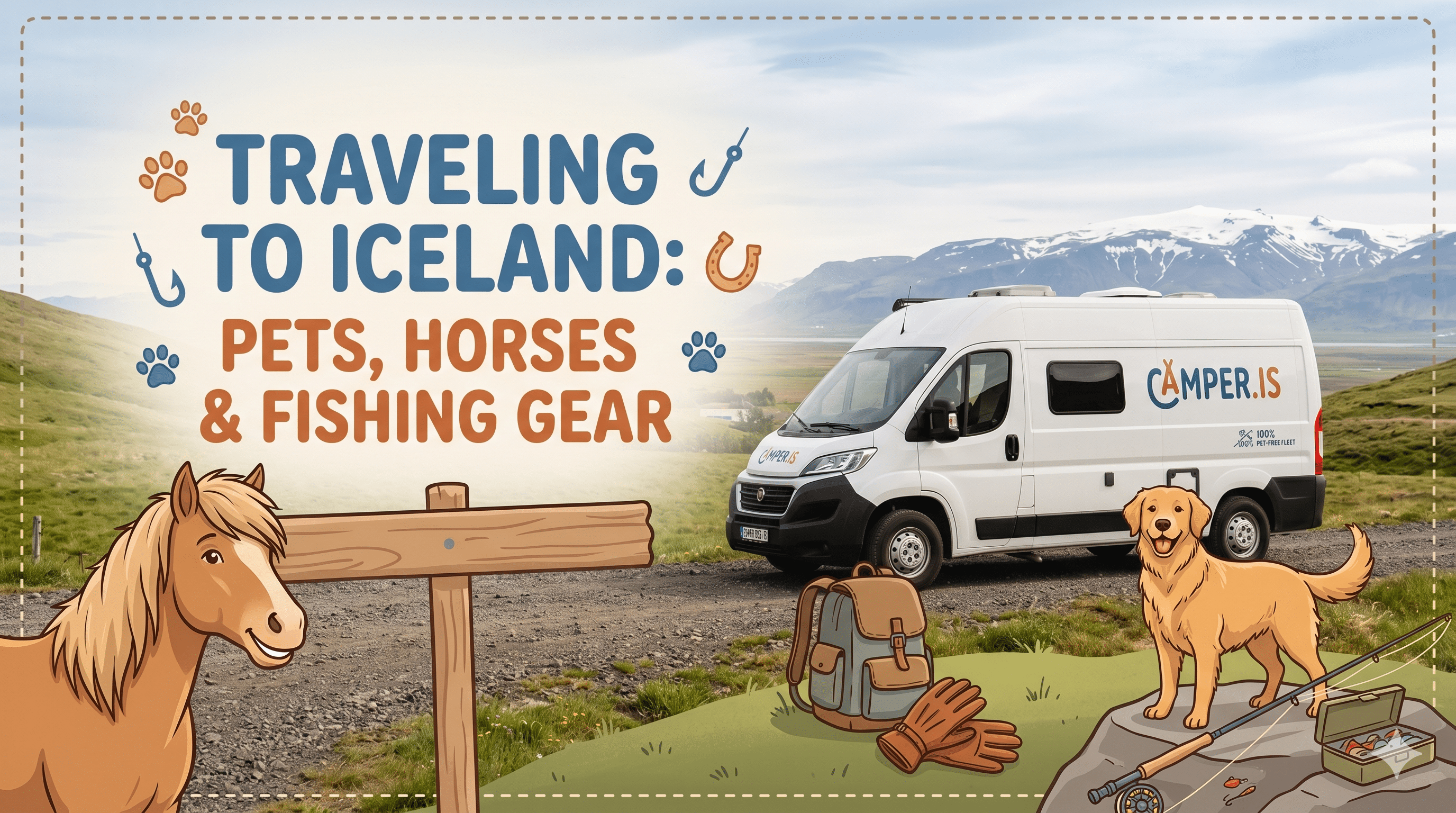 Camper & Motorhome Rental Iceland | The Adventure Menu 19 Can I Bring My Pet to Iceland? 3 Strict Rules You Must Know