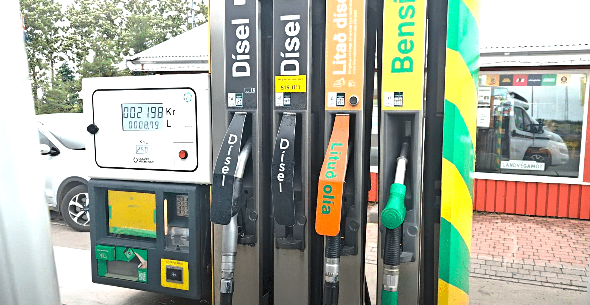 Help Center 4 Driving a Campervan in Iceland: Fuel Pumps, Keys & Gear Manual