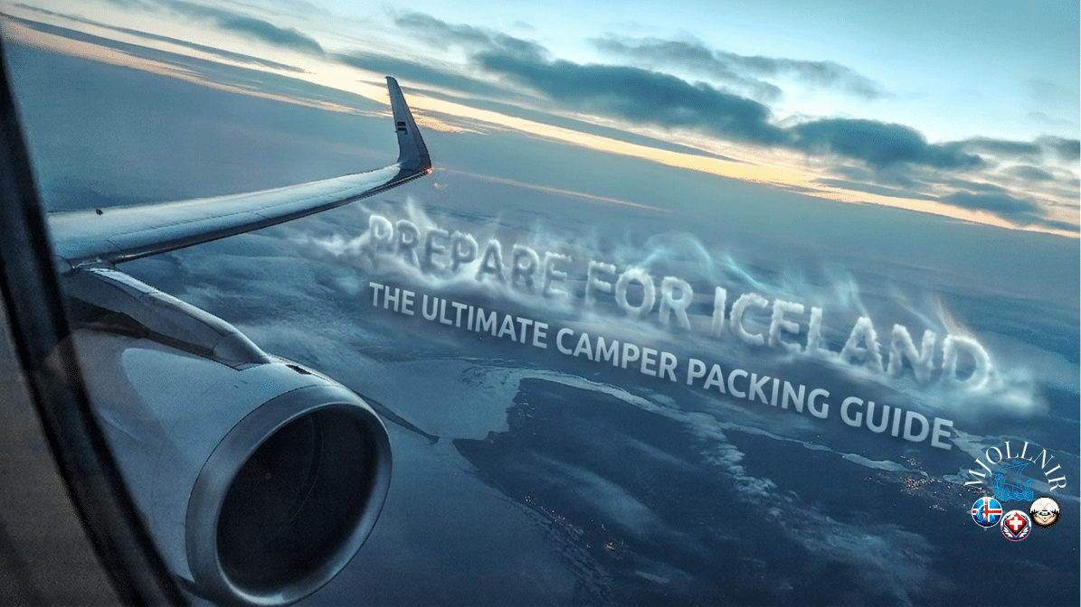 Camper Iceland - THE BRAND 1 preparing for iceland packing list
