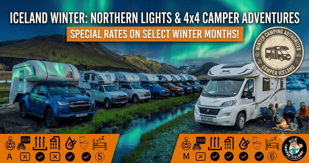 Iceland Camper Rental: Ultimate Autumn & Winter Guide 1 Iceland Camper Rental
